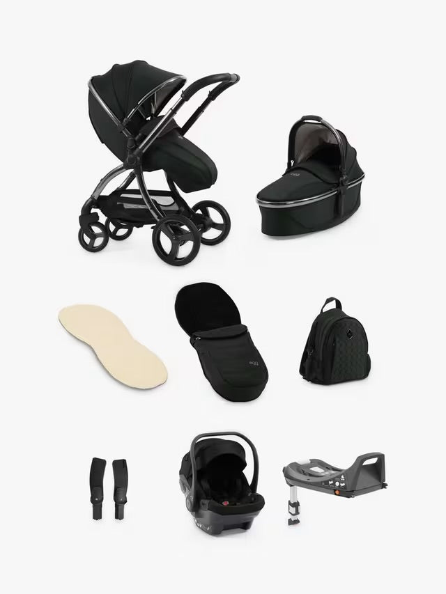 Egg3 Luxury Bundle - Collection Colours with Egg Shell Car Seats