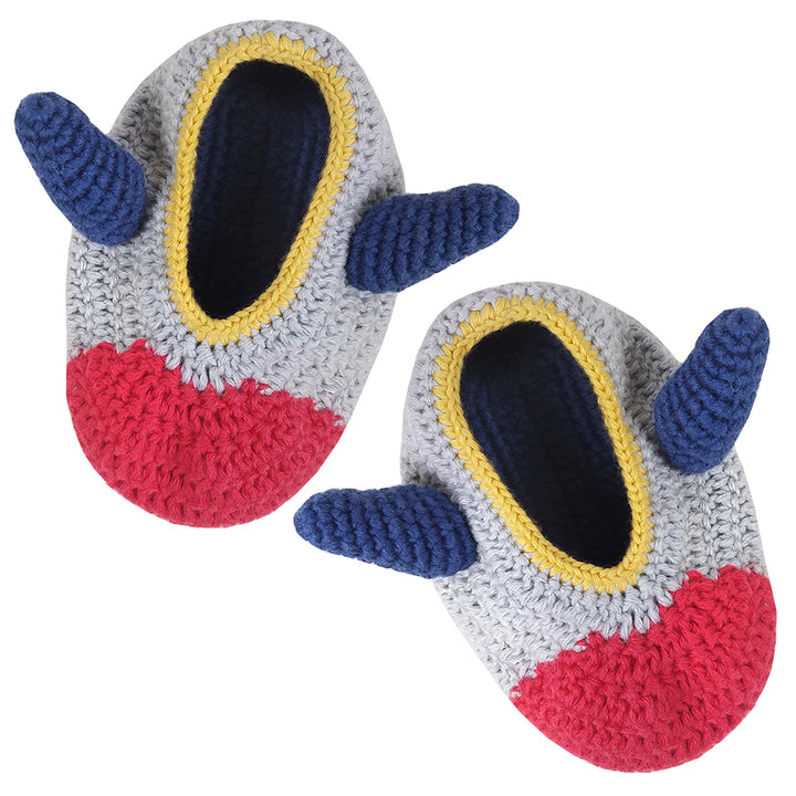 Crochet rocket booties