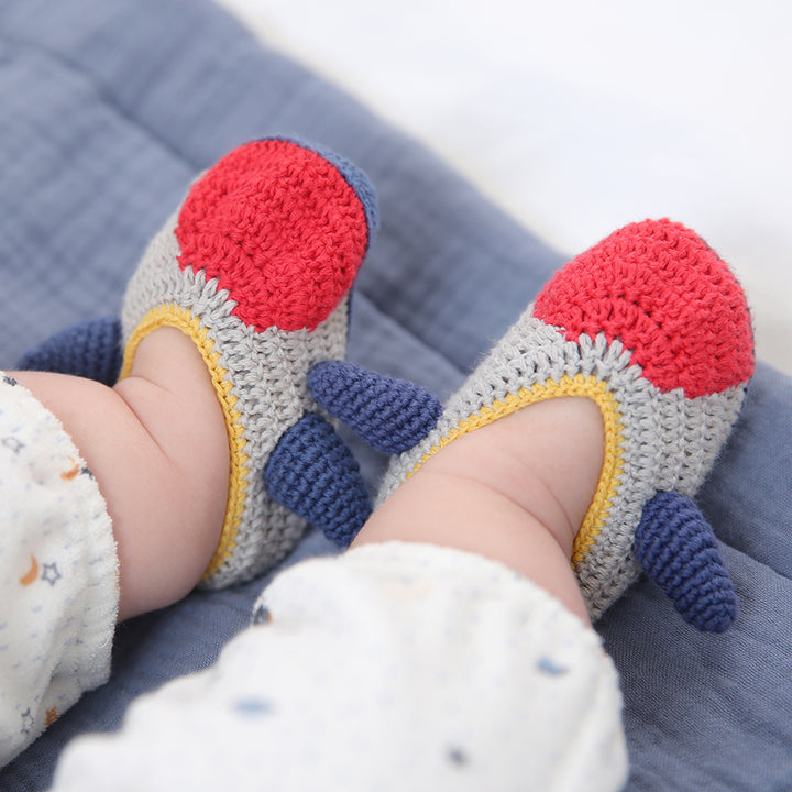 Crochet rocket booties