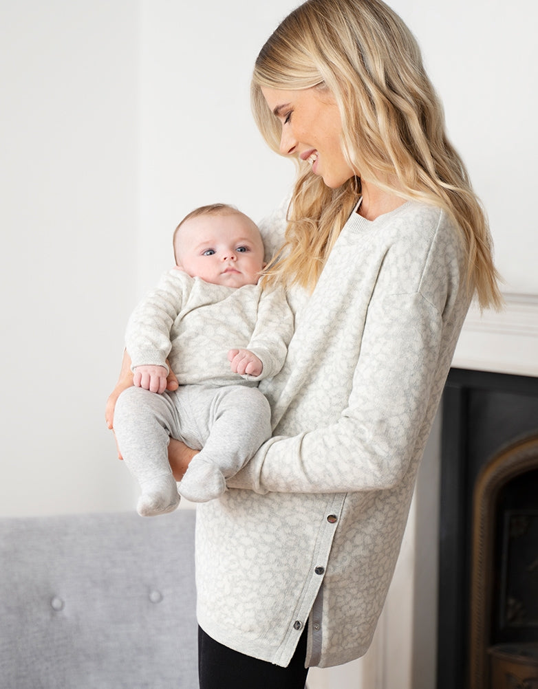 Mama & Mini Animal Print Jumper