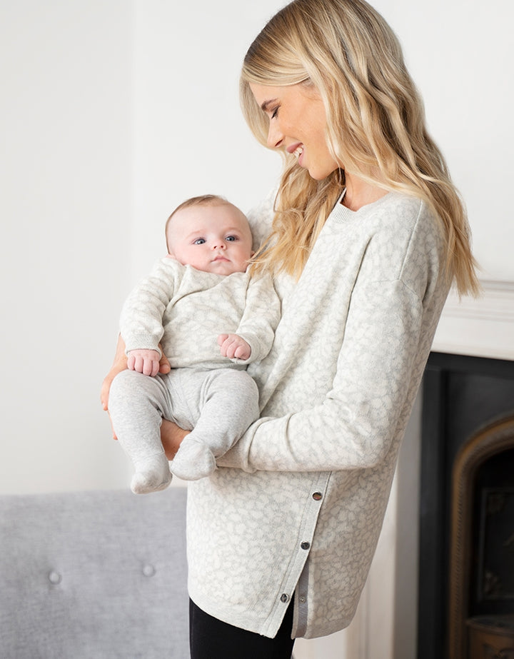 Mama & Mini Animal Print Jumper