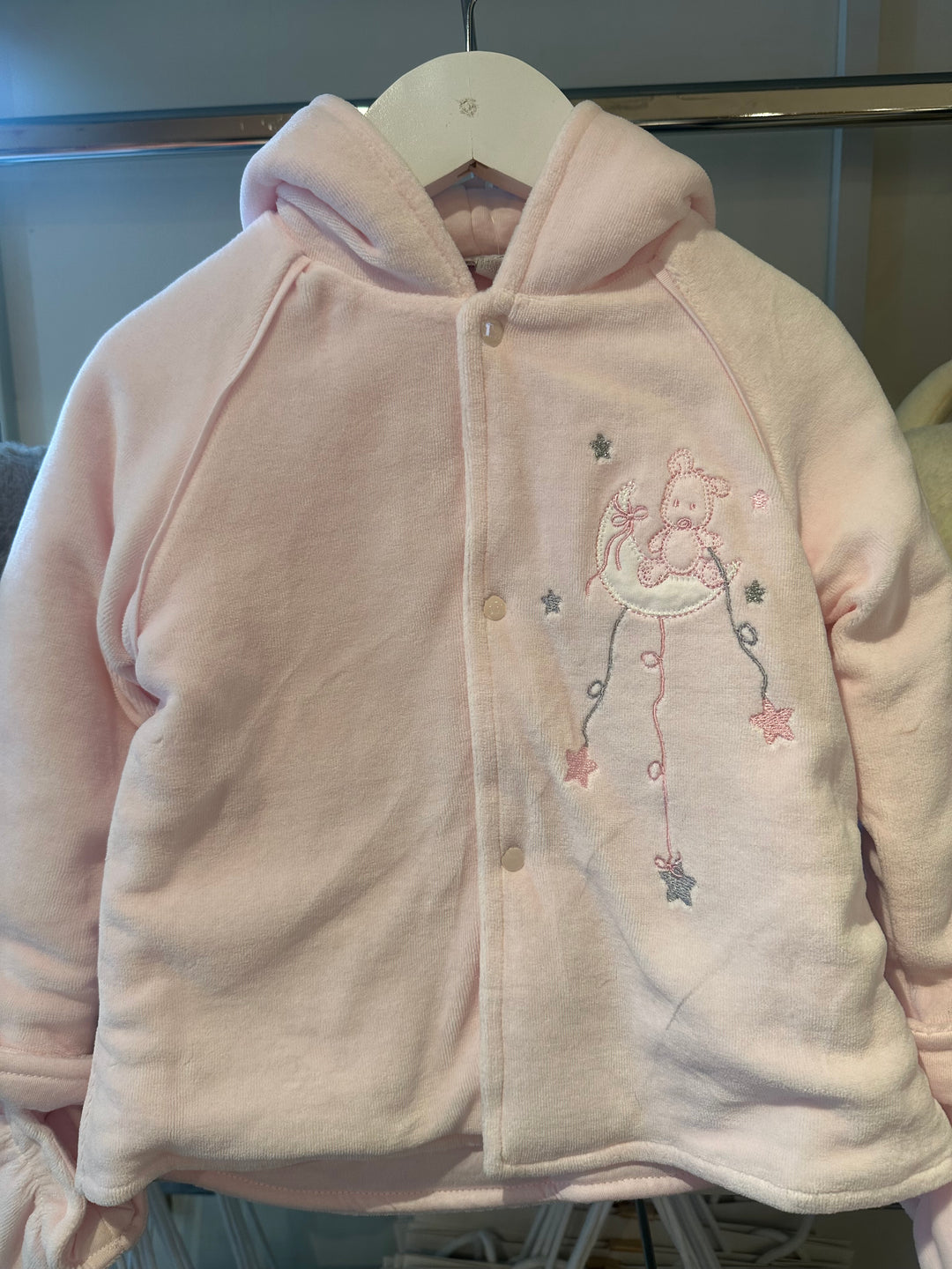 Velour Jacket - Embroidered