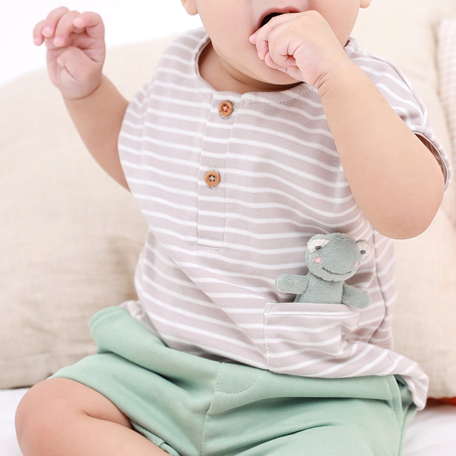 Frankie Frog Shorts Set