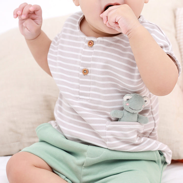 Frankie Frog Shorts Set