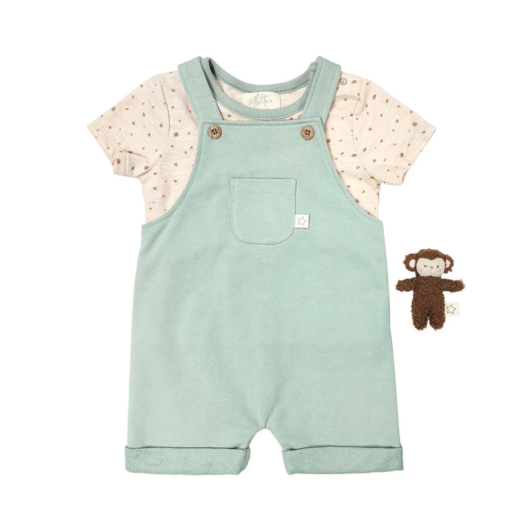 Archie Monkey Short Dungarees