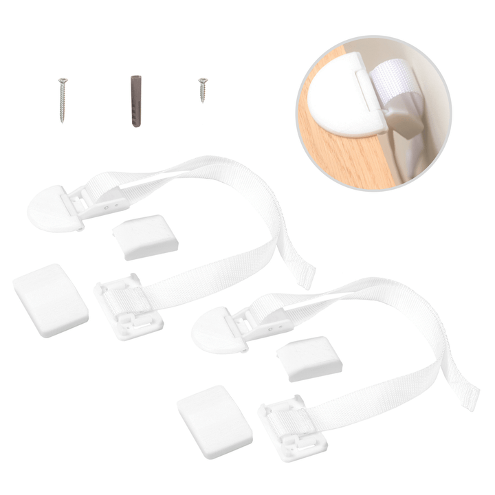 Fred Furniture Anti-Tip Kit / x1 / Pure White V3