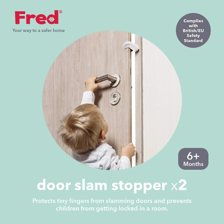Fred Door Slam Stopper / x2 / Pure White V3