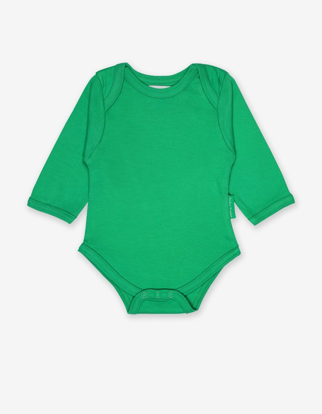 Organic Green Basic Long Sleeve Baby Body