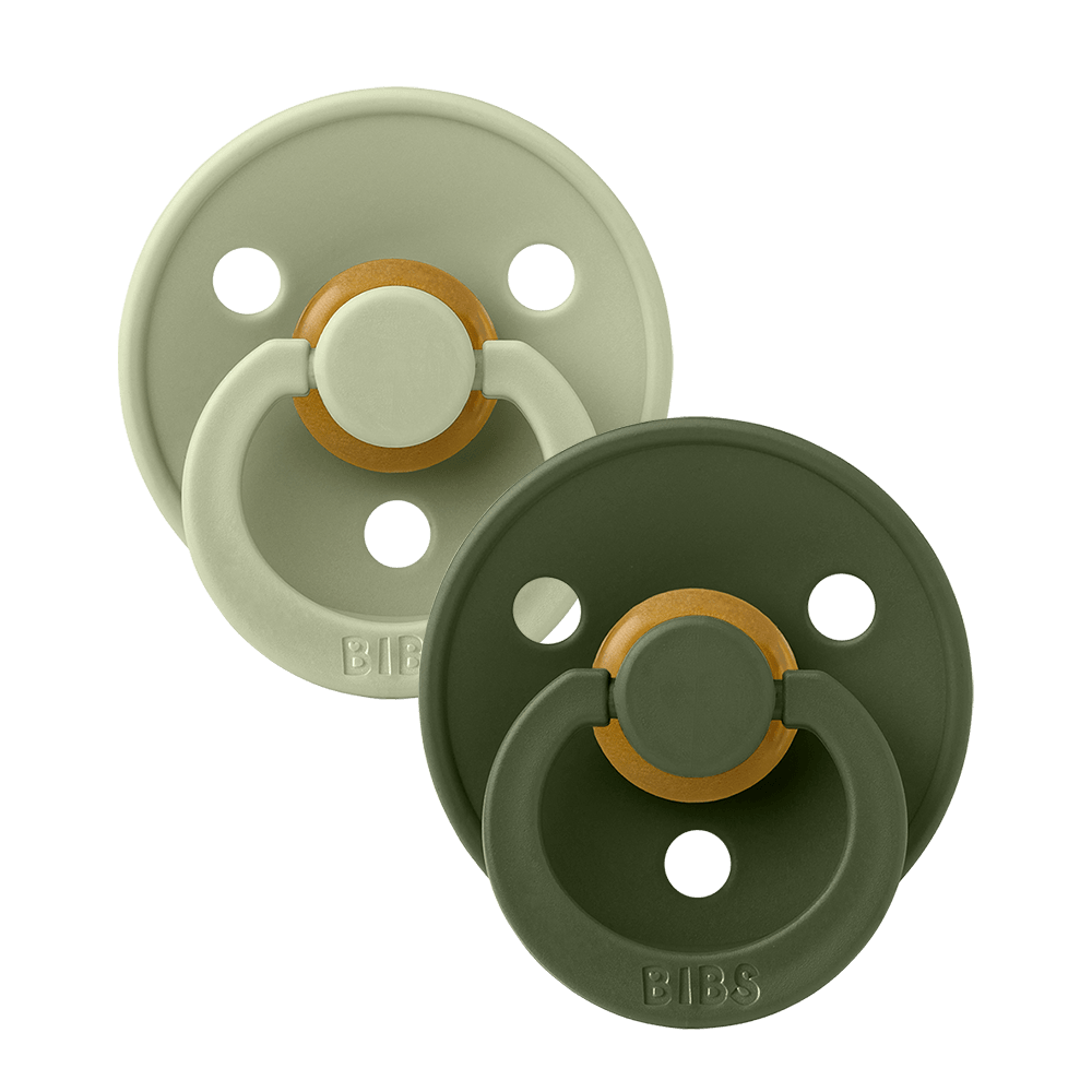 BIBS Colour 2 PACK Latex Symmetrical Sage/Hunter Green
