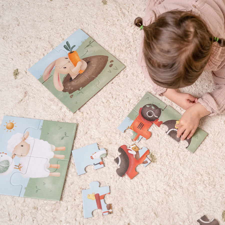 Little Dutch Little Farm 4-1 Puzzle