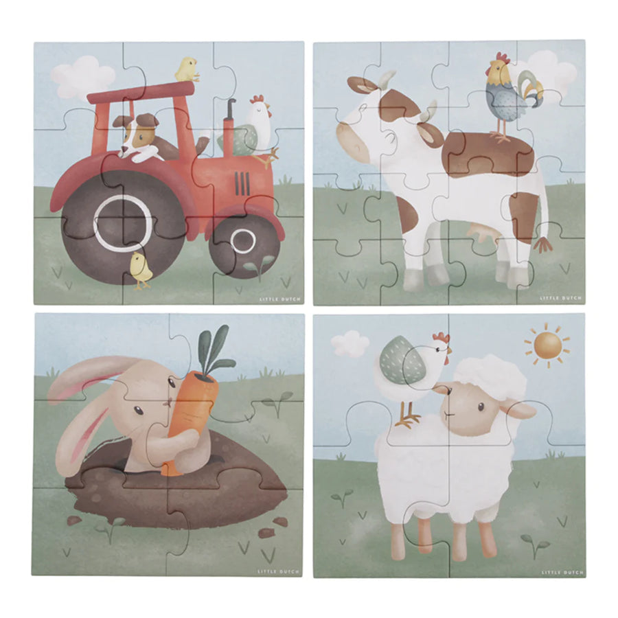 Little Dutch Little Farm 4-1 Puzzle