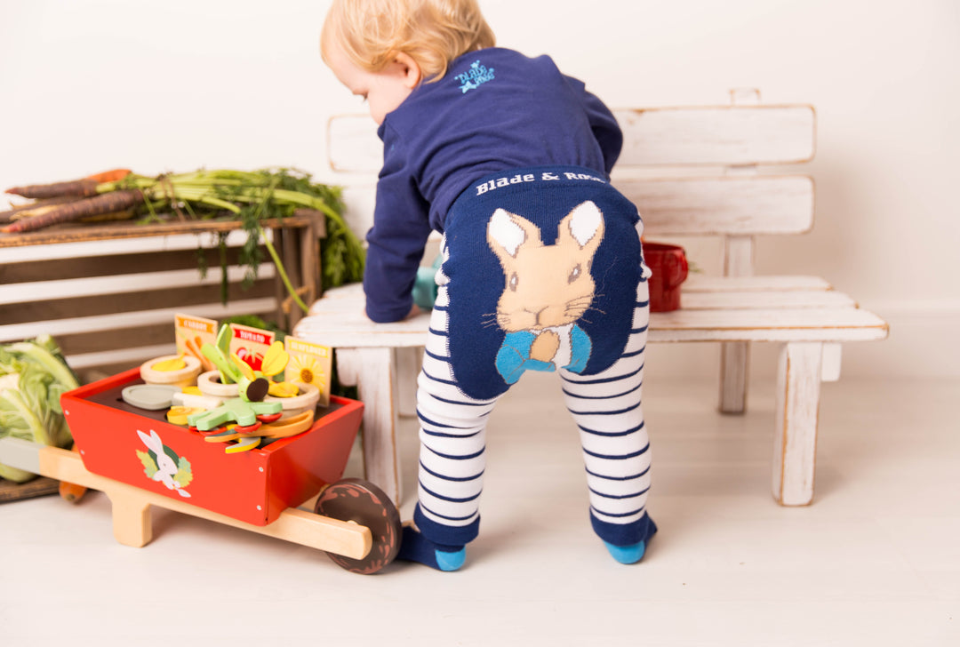 Peter Rabbit Navy Leggings