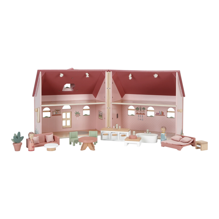 Wooden dollhouse small FSC