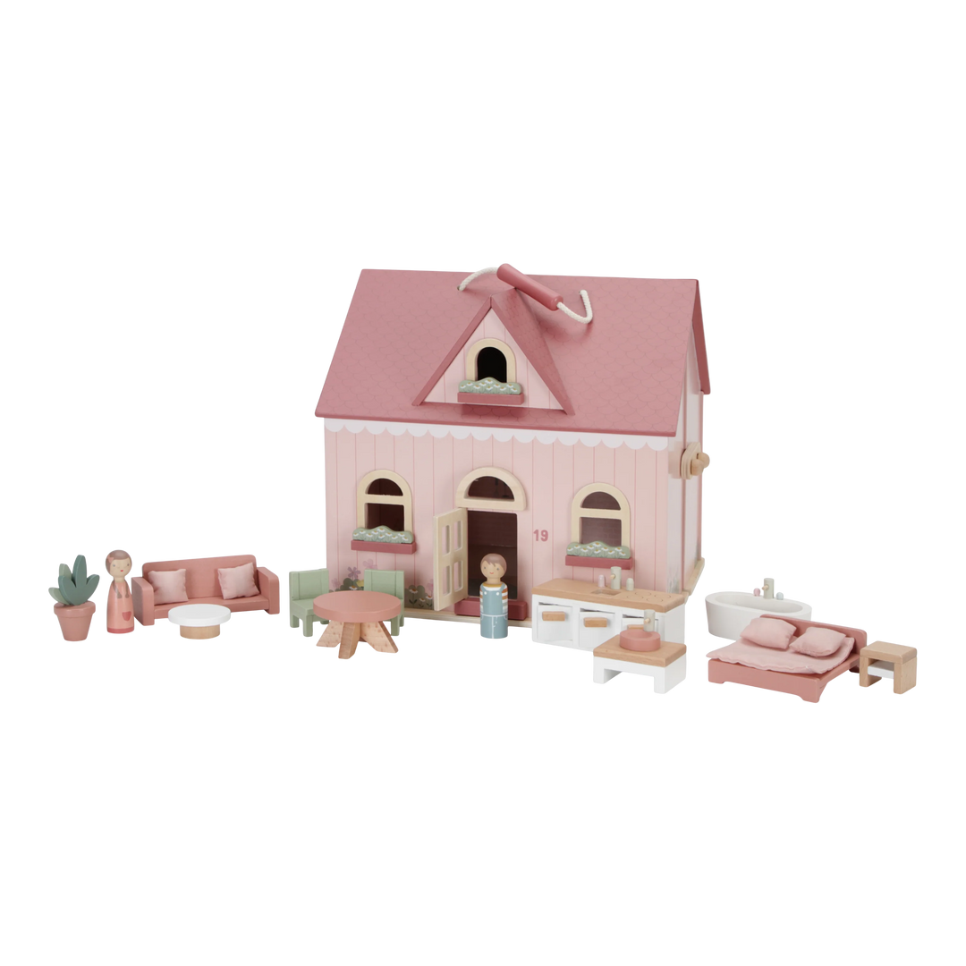 Wooden dollhouse small FSC