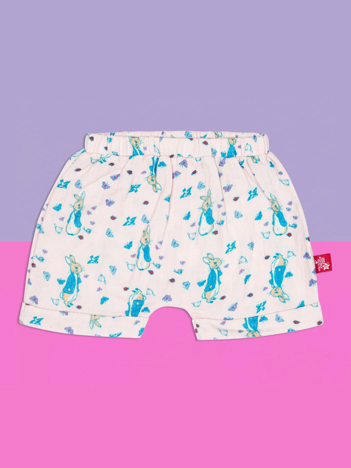 Peter Rabbit™ Love Summer Muslin Shorts