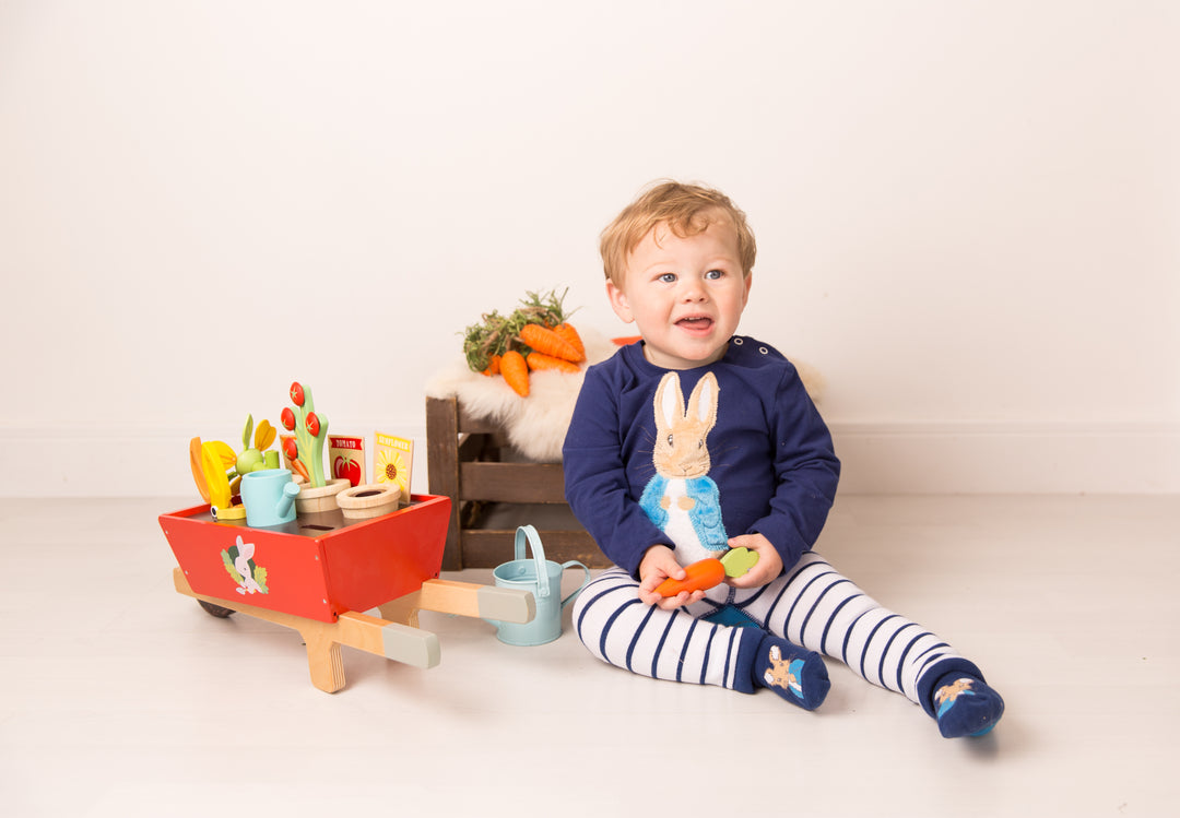 Peter Rabbit Navy Socks