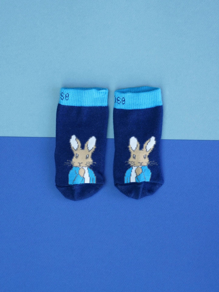 Peter Rabbit Navy Socks