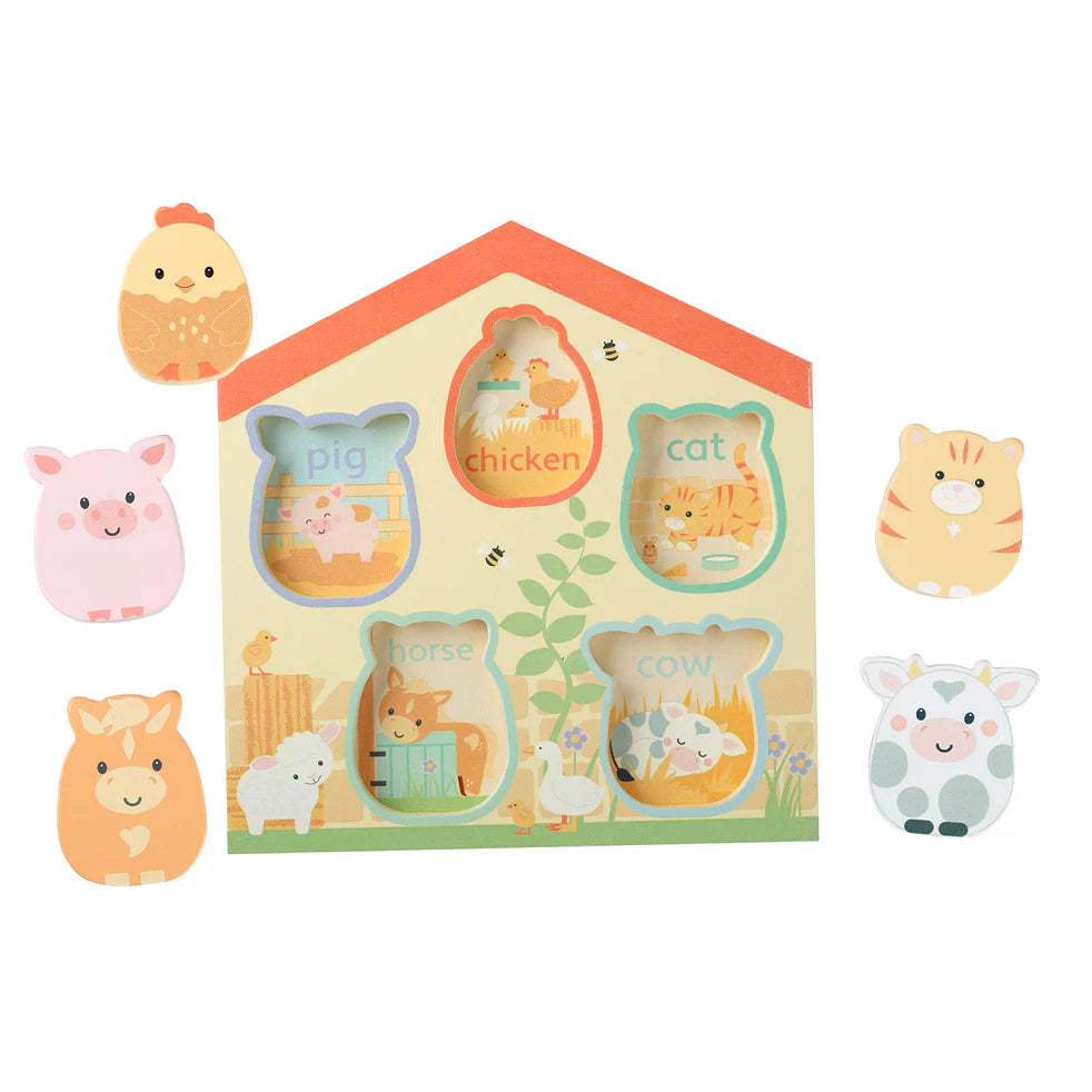 Farmyard Barn Shape Puzzle (FSC¨)