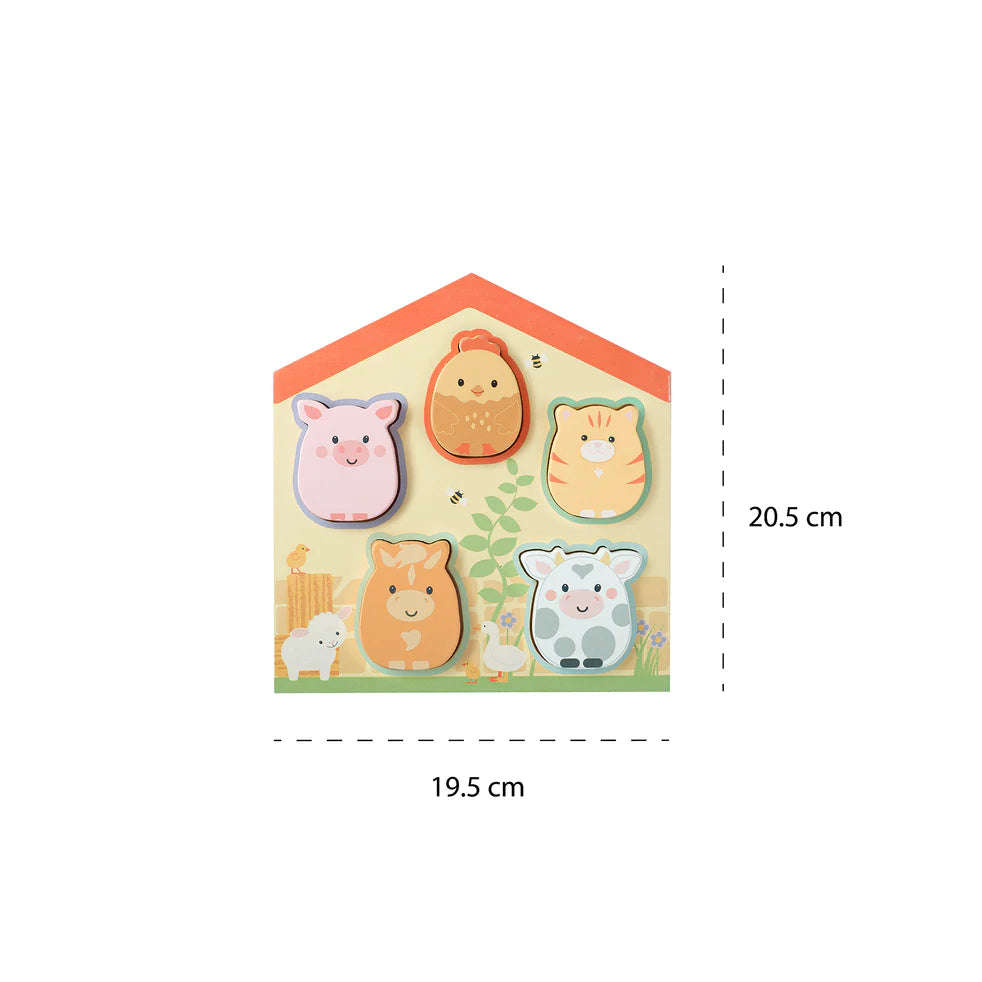 Farmyard Barn Shape Puzzle (FSC¨)