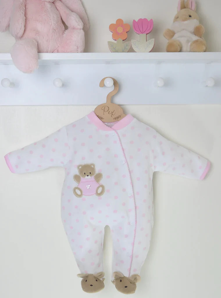 Teddy Spot Sleepsuit