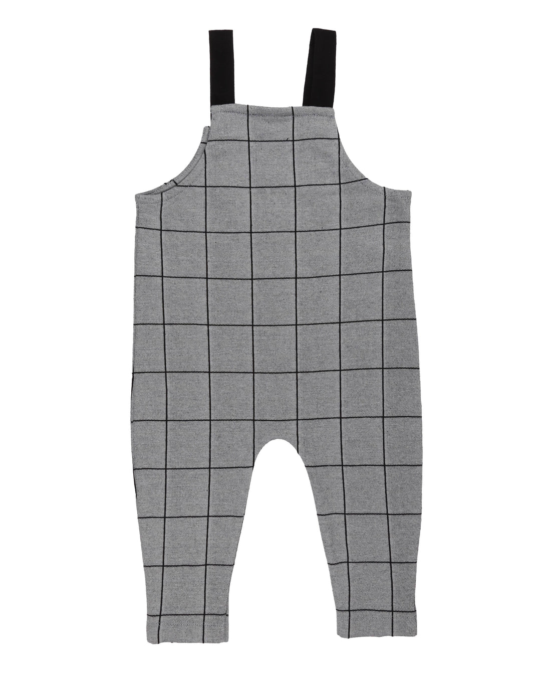 Window Pane Check Dungarees