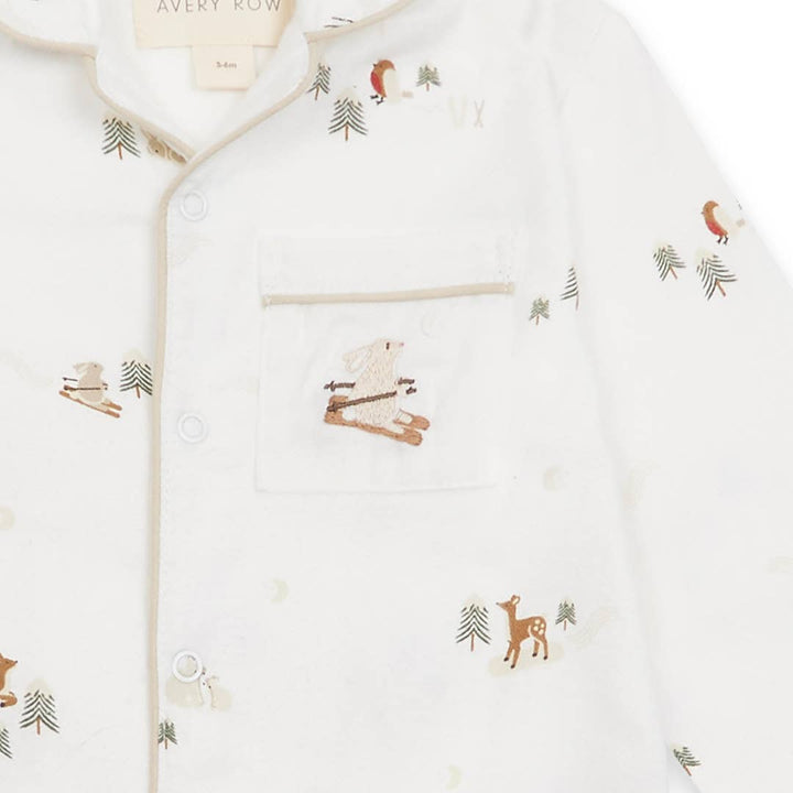 Baby Sleepsuit - Winter Ski