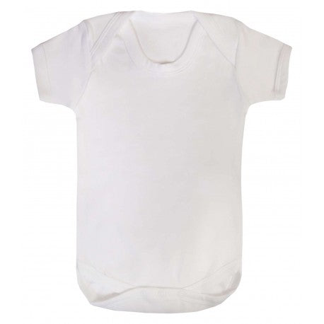 Plain 0-3m Baby Vest