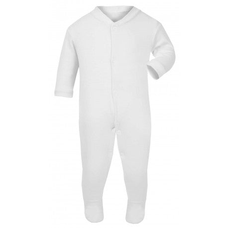 Plain 0-3m Baby Grow / Sleepsuit