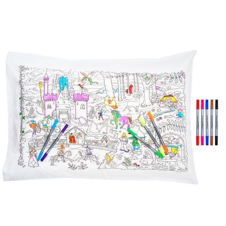Fairytales and Legends Pillowcase - DIY Colouring Kit