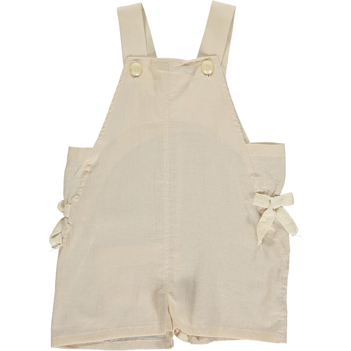 EVERLY DUNGAREES - Cream