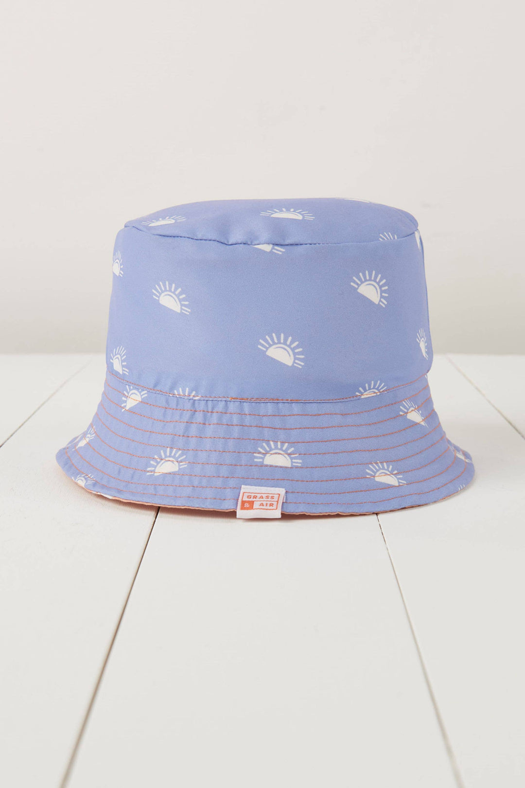 Lavender and Peach Reversible Sun Hat