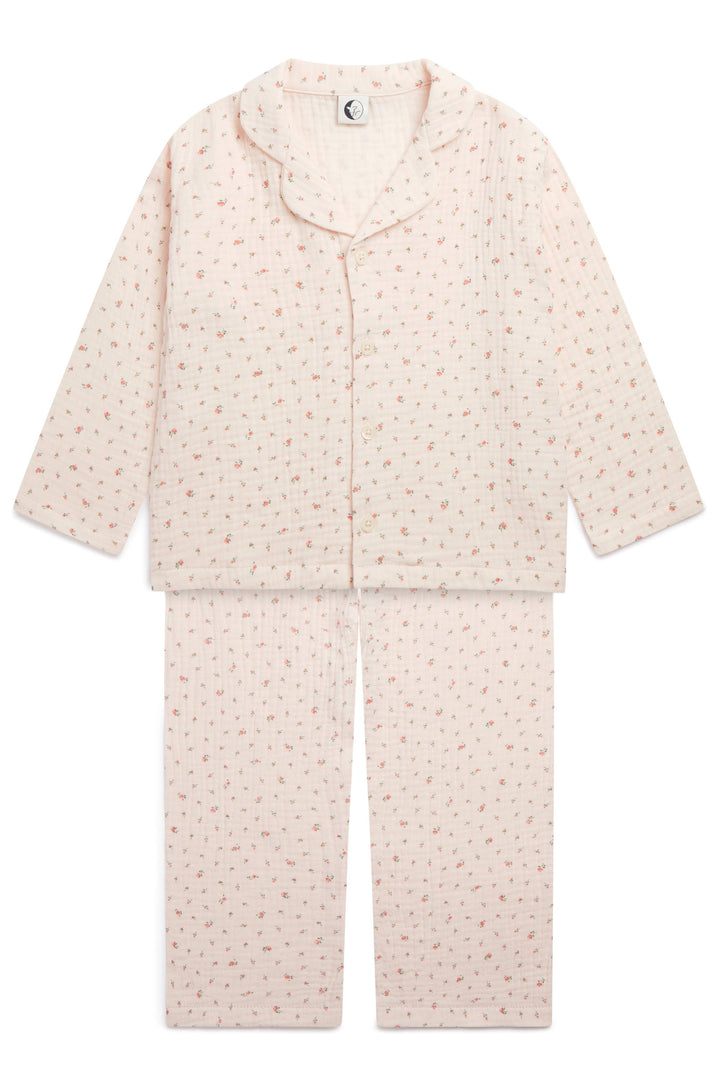 KIDS TRADITIONAL SET | BLUSH MUSLIN