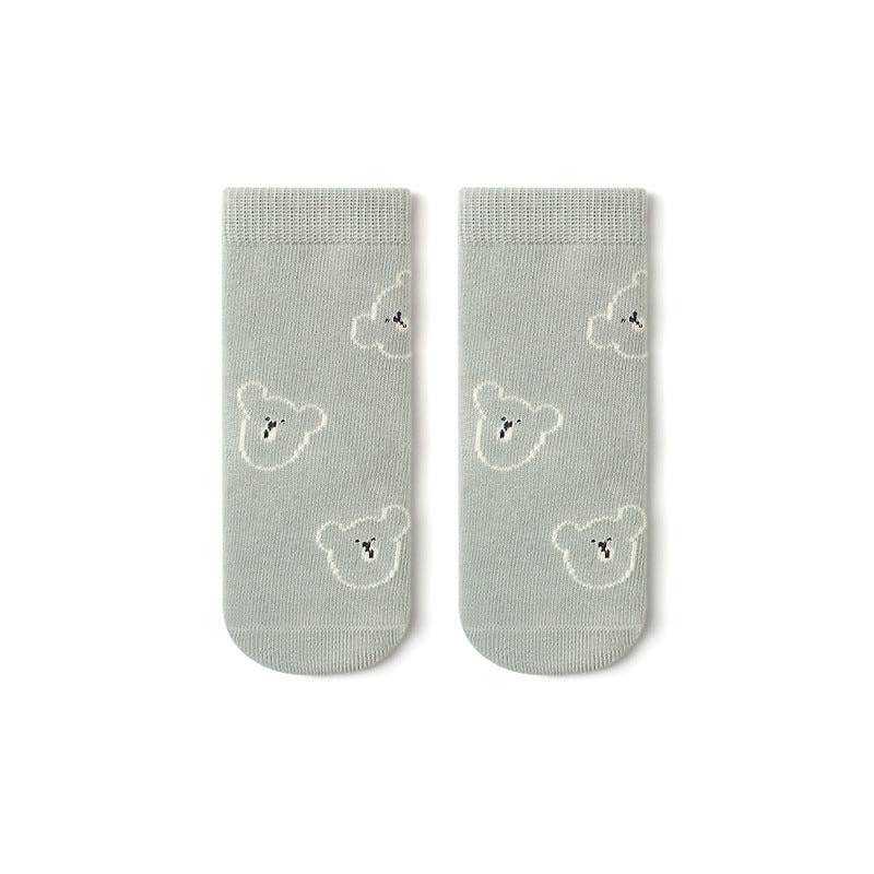 New Arrival Baby Floor Socks Cute Cartoon Boneless Non-slip: M(1-3Y) / Beige
