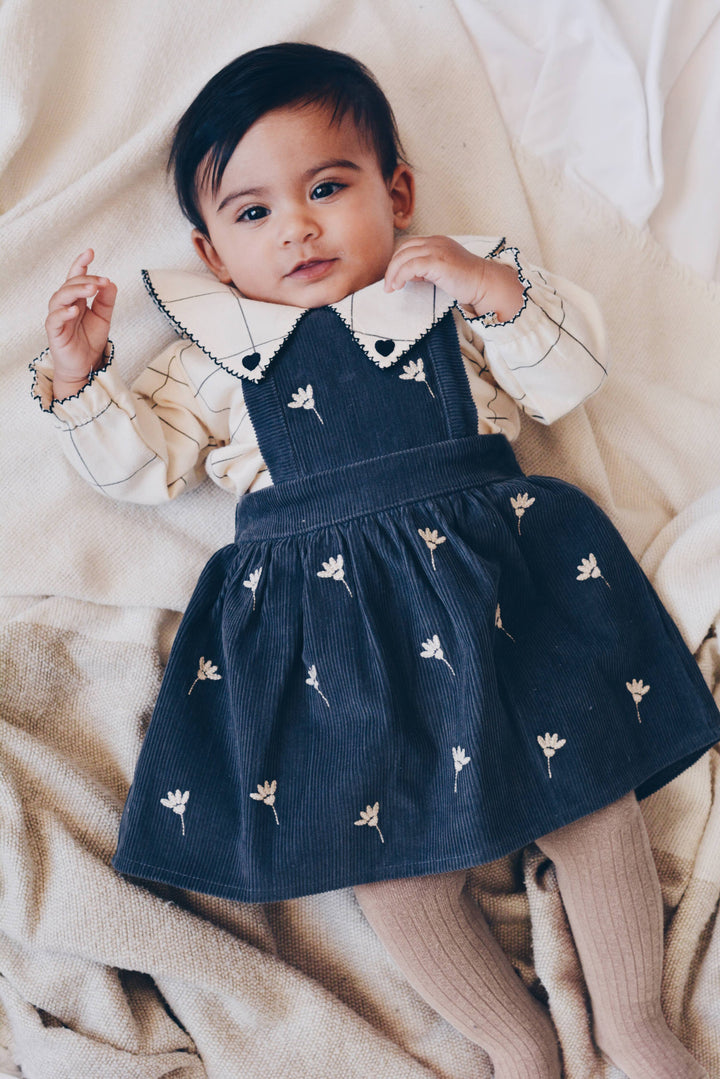 Baby / Girl Blouse Check Patterned 100% Cotton OEKO-TEX