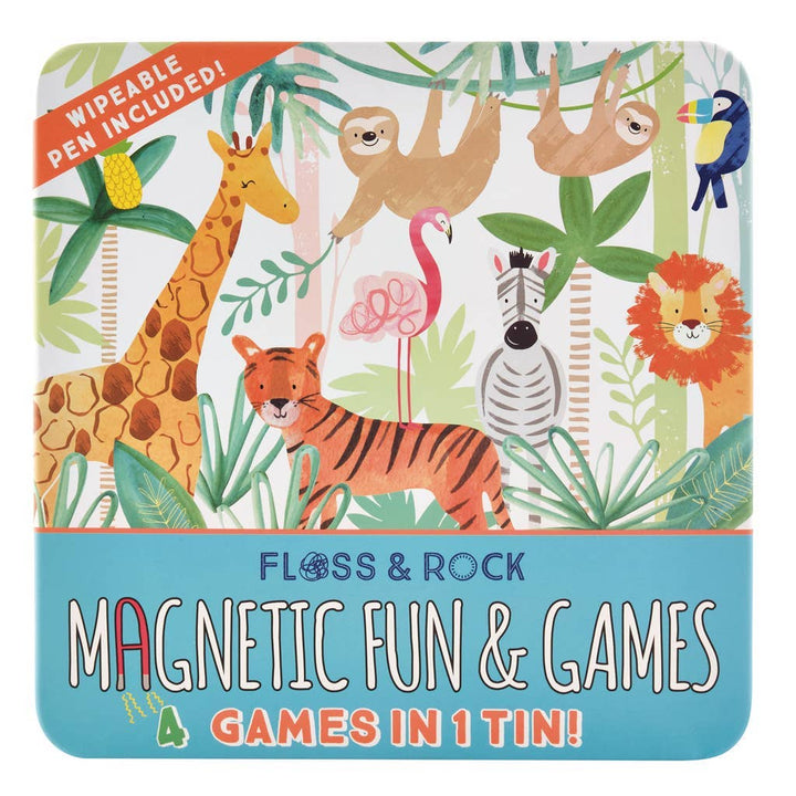 Jungle Magnetic Fun and Games Compendium