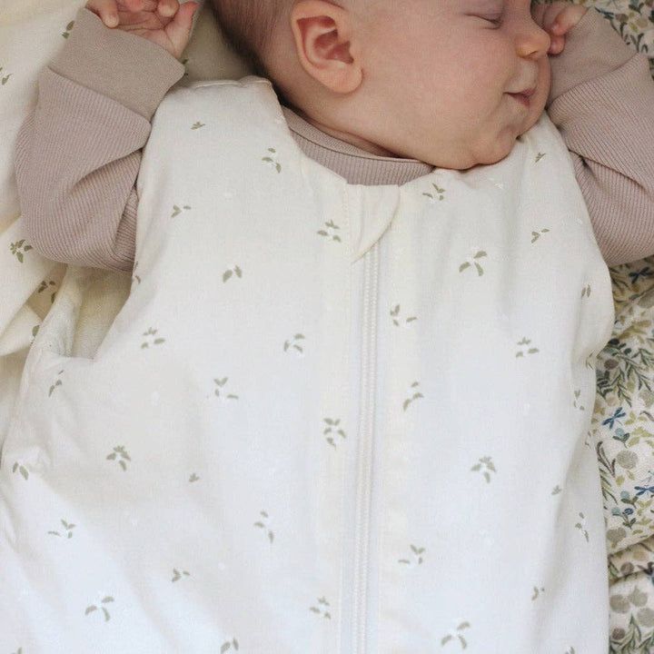 Sleeping Bag 2.5 tog, Nettle Scatter - Organic Cotton