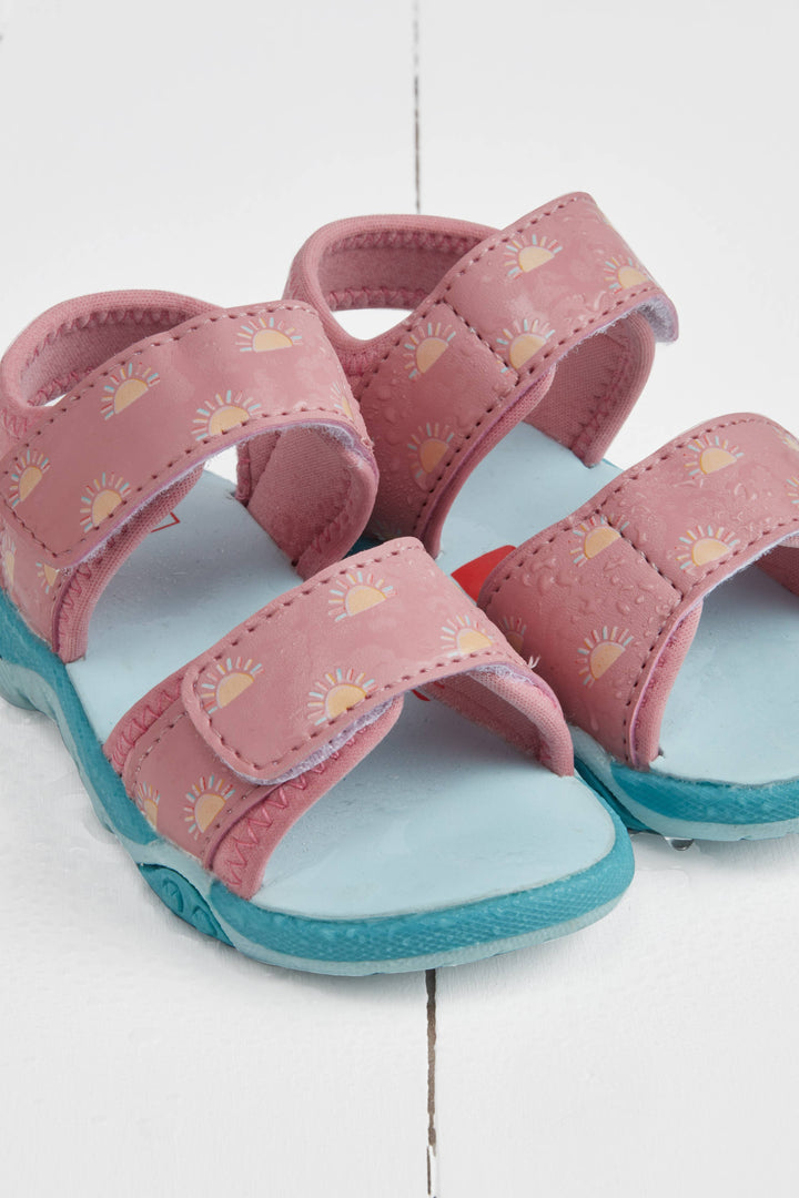 Grass & Air Kids Rose Colour-Changing Sandals