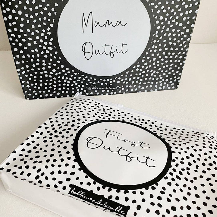 Unisex Zip Lock Hospital Organiser Bags - Spotty Print