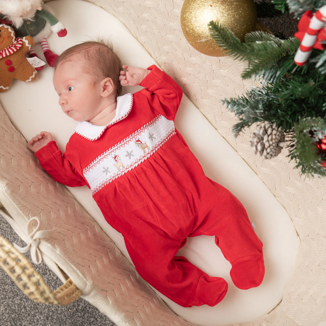 Little Reindeers Christmas Sleepsuit
