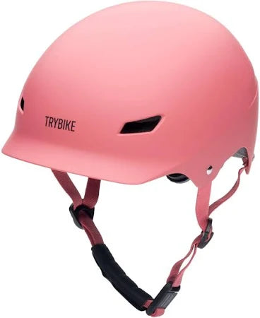 Trybike -Coconuts - Matte Pink Helmet Small/Medium