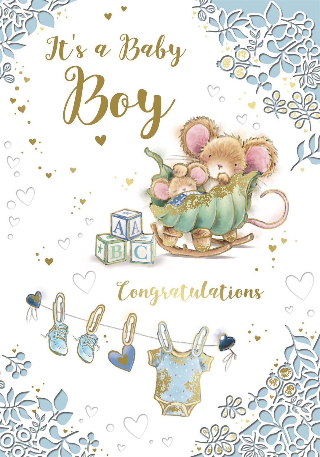 Birth Card - Boy