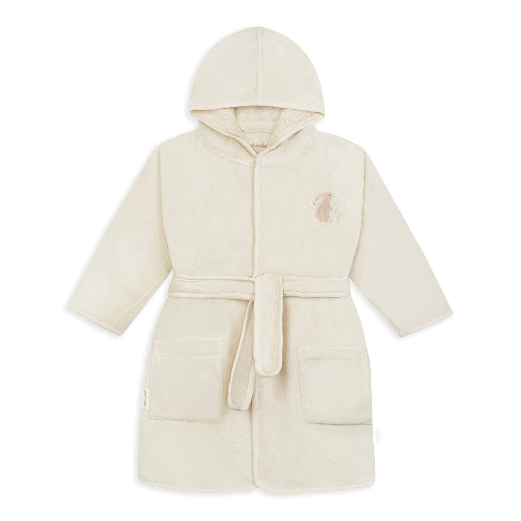 Towelling Robe - Bunny – Stork of Stamford